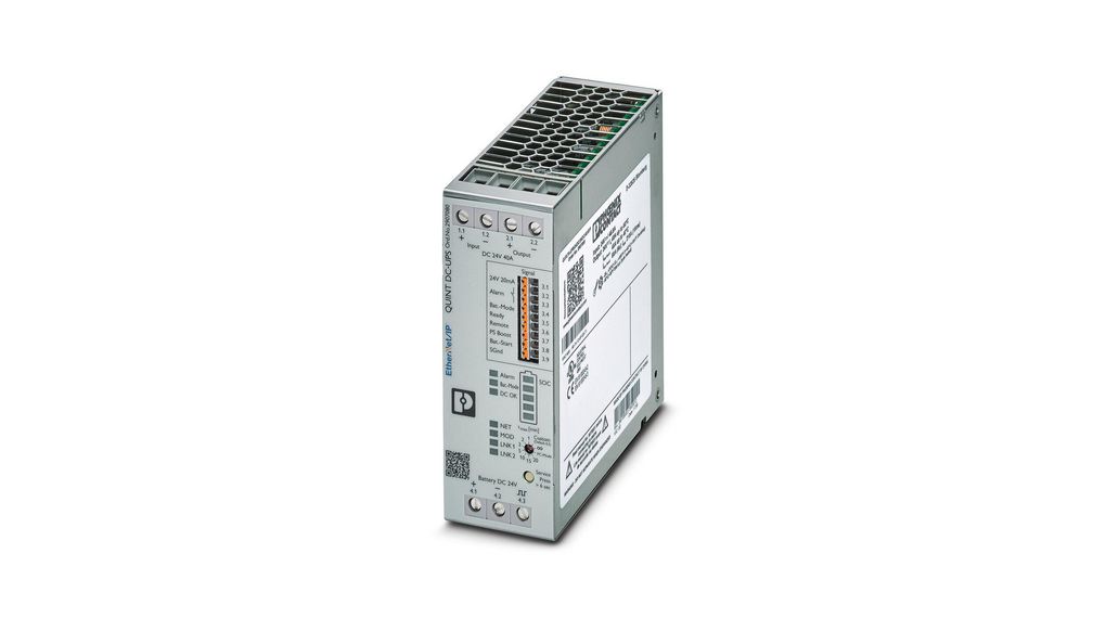Alimentation sans interruption, QUINT4-UPS, Onduleur DC, Montage sur rail DIN, 960W, 24V, 1x Borne à vis